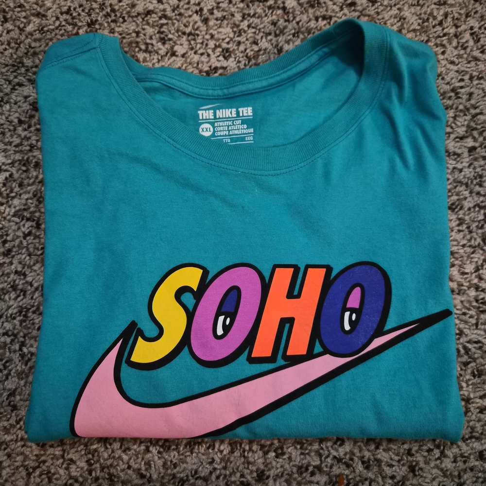 Nike Teal Graphic Tee XXL